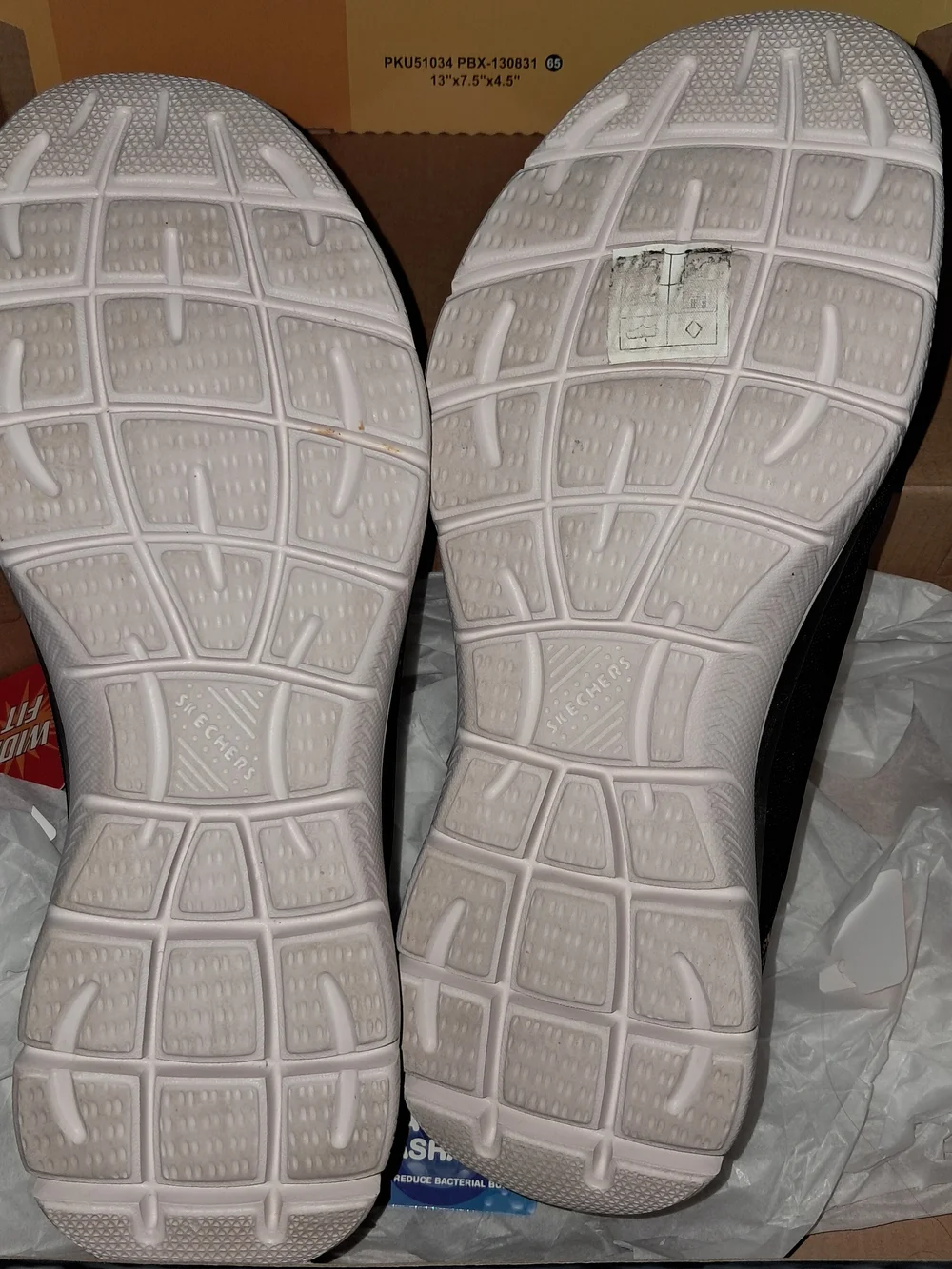 Skechers Black Knit Slip-On Sneakers with Rose Gold Accents